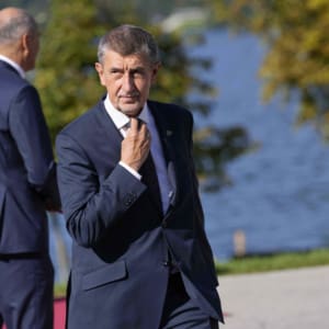 Czech PM Andrej Babiš at the Bled Strategic Forum in Slovenia