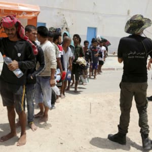 Libya, illegal migration, intervention, police