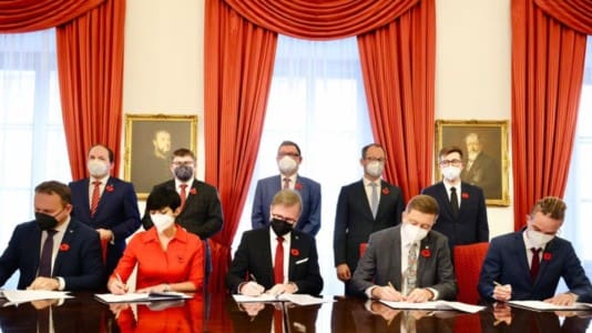 Czech Republic, government, Petr Fiala, coalition agreement