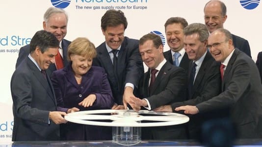 Merkel Nord Stream 2