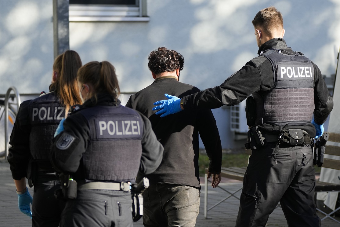 Germany, Police, Migrant
