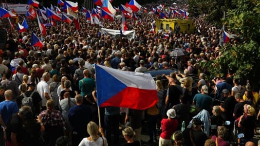 Czech protest